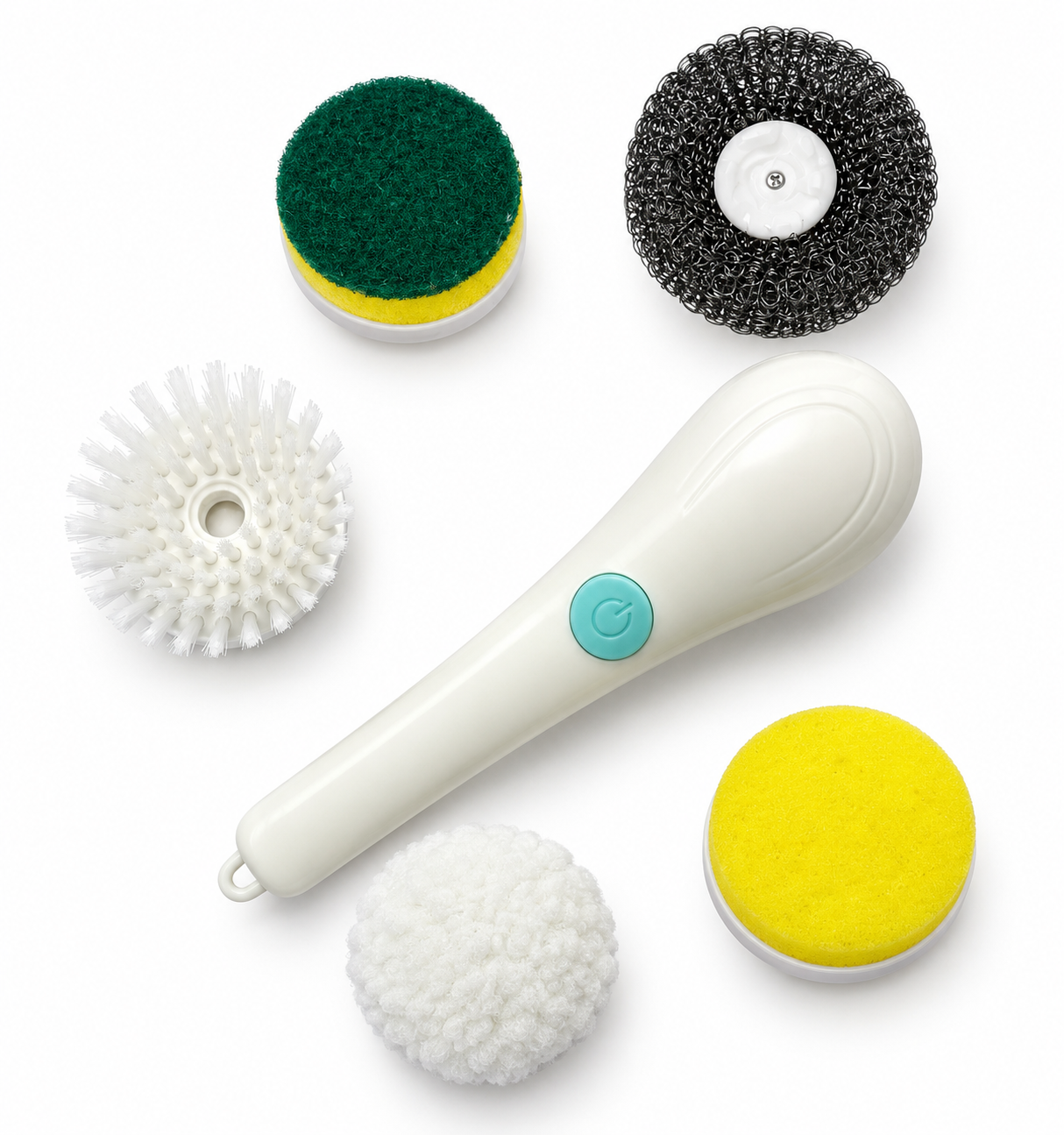 ZynkPro handheld brush with its attachments